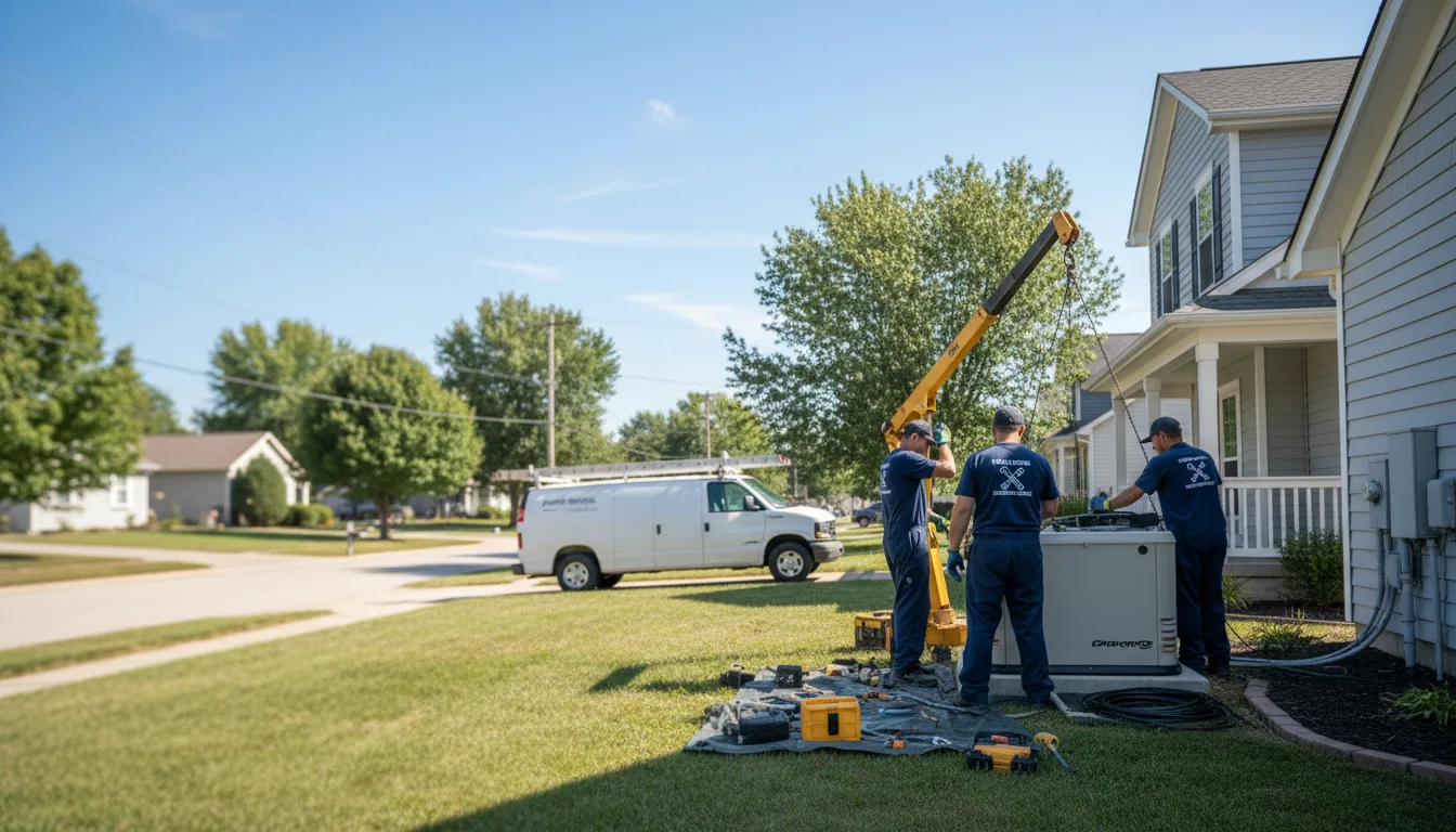 Generator Installation in Eddyville, NE near me